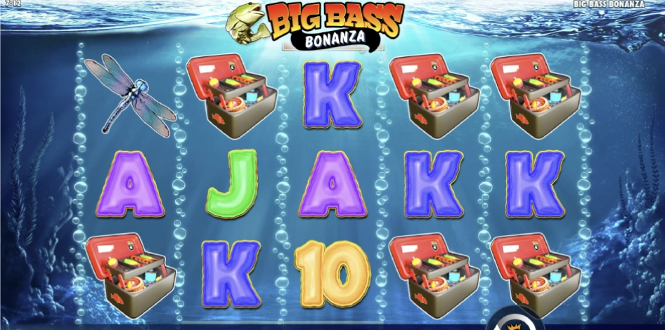 Jogando Big Bass Bonanza na Pix Luck