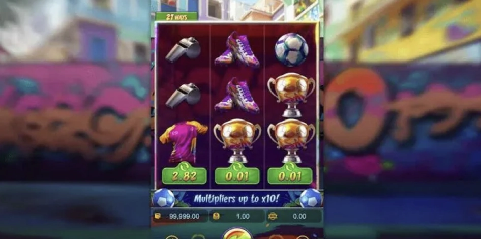 Jogando Futebol Fever na Pix Luck