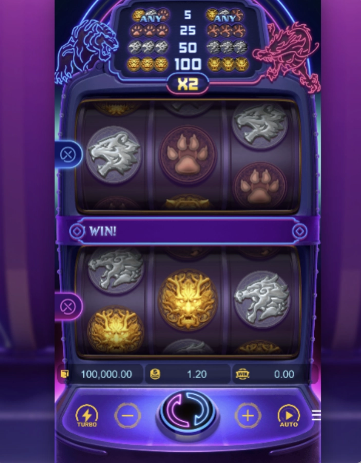 Jogar Dragon Tiger Luck Pix Luck