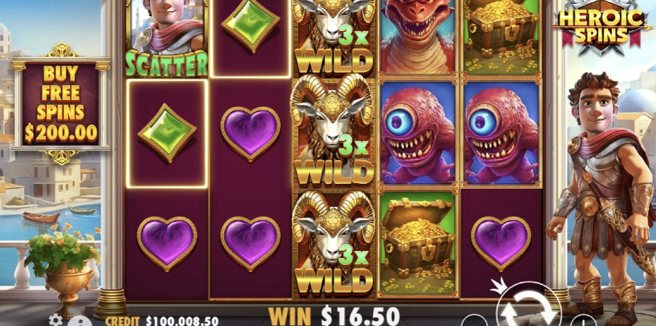 Pix Luck Heroic Spins